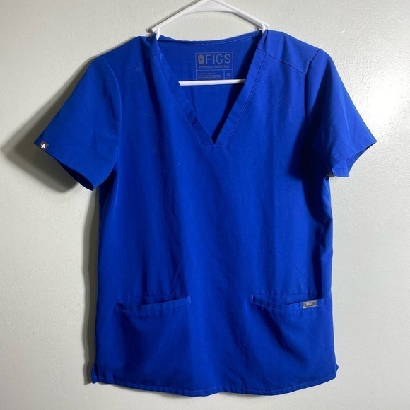 Figs Casma Three-Pocket Scrub Top - Picture 2 of 8